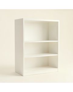 Wren Branch Freestanding Bookcase - White (synthetic illustration; no displayed measurements)