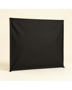Black Portable Inflatable Projector Screen (synthetic illustration; no displayed measurements)