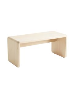 Shore Bluff Indoor Bench - Ivory (synthetic illustration; no displayed measurements)