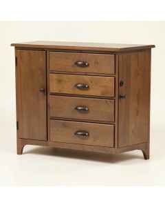 Toledo 56 '' Wide 5 Drawer Highboard (synthetic illustration; no displayed measurements)