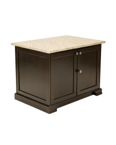 Clements Kitchen Island With Granite Top