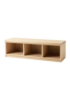 Harbor Branch Shoe Storage Bench - Beige (synthetic illustration; no displayed measurements)
