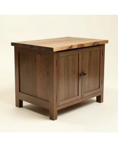 Quattrucci Kitchen Island With Butcher Block Top (synthetic illustration; no displayed measurements)