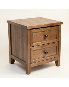 Haverhill 1 - Drawer Nightstand In Rustic Brown (synthetic illustration; no displayed measurements)