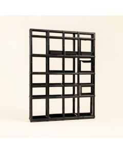 Elm Bridge Empty Vertical Garden Frame - Black (synthetic illustration; no displayed measurements)
