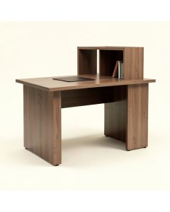 Stalter Secretary Gaming Desk With Hutch (synthetic illustration; no displayed measurements)