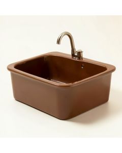 36 '' L X 19 '' W Farmhouse/Apron Kitchen Sink (synthetic illustration; no displayed measurements)