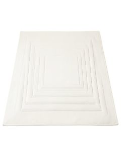 Glen Bend Rectangular Outdoor Rug - White