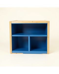 Field Bluff Low Toy Storage Unit - Blue (synthetic illustration; no displayed measurements)