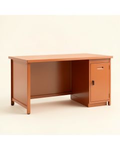 Olive Edge Empty Workshop Workbench - Terracotta (synthetic illustration; no displayed measurements)