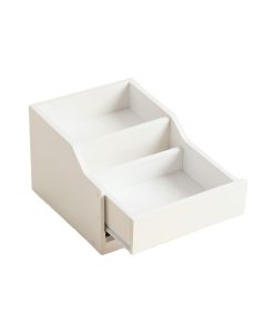 Summit Branch Empty Coffee-Station Organizer - White