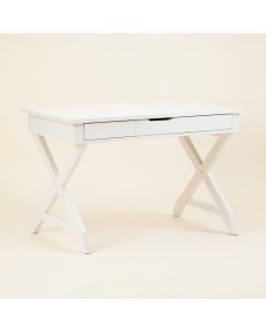 Reed Arc Writing Desk - White (synthetic illustration; no displayed measurements)