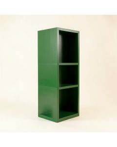 Fern Bend Narrow Cubby Tower - Green (synthetic illustration; no displayed measurements)