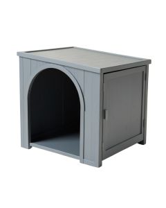 Field Edge Empty Furniture-Style Litter Enclosure - Gray
