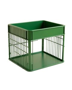 Cove Bend Empty Furniture-Style Pet Crate - Green