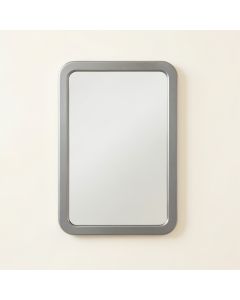 Willow Brook Framed Wall Mirror - Gray (synthetic illustration; no displayed measurements)