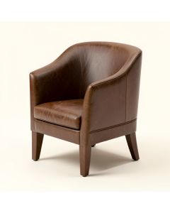 Leather Upholstered Dining Chair (synthetic illustration; no displayed measurements)