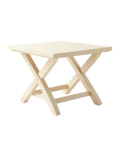 Olive Arc Patio Table - Cream