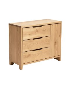 Waterbury 58 '' Wide 3 Drawer Rubberwood Sideboard