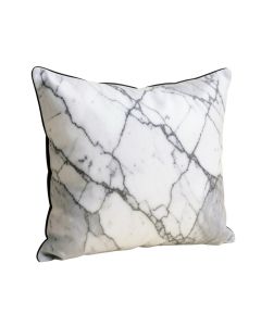 Marble Throw Pillow (synthetic illustration; no displayed measurements)