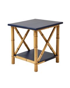 Harbor Edge Side Table - Navy (synthetic illustration; no displayed measurements)