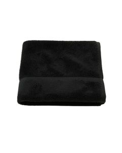 Maple Crossing Bath Towel - Black (synthetic illustration; no displayed measurements)