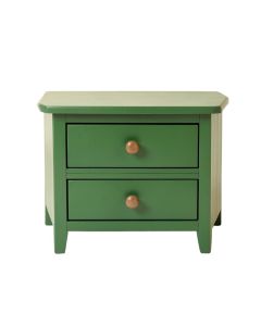 Alder Dell Nightstand - Green (synthetic illustration; no displayed measurements)