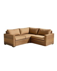 Majorca Patio Sectional With Sunbrella Cushions (synthetic illustration; no displayed measurements)