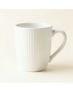 Olive Bridge Ceramic Mug - White (synthetic illustration; no displayed measurements)