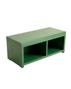 Reed Bridge Shoe Storage Bench - Green