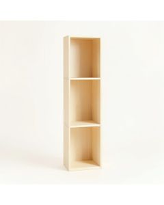 Dawn Bridge Narrow Cubby Tower - Ivory (synthetic illustration; no displayed measurements)
