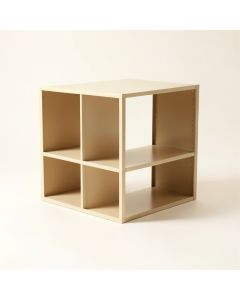 Rowan Crossing Desktop Shelving Unit - Beige (synthetic illustration; no displayed measurements)