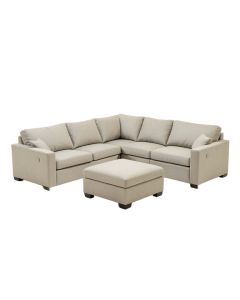 Littleness 149.5 '' Wide Left Hand Facing Modular Corner Sectional With Ottoman