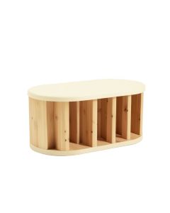 Brook Brook Shoe Storage Bench - Cream (synthetic illustration; no displayed measurements)