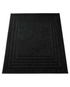 Juniper Bridge Rectangular Outdoor Rug - Black (synthetic illustration; no displayed measurements)