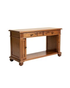 French Style 41.5 '' Solid Wood Console Table (synthetic illustration; no displayed measurements)
