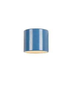 Pine Bluff Wall Sconce Mounted On A Plain Wall - Blue (synthetic illustration; no displayed measurements)
