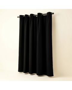 Odetta Ogee Extreme 100 % Geometric Max Blackout Thermal Grommet Single Curtain Panel (synthetic illustration; no displayed measurements)
