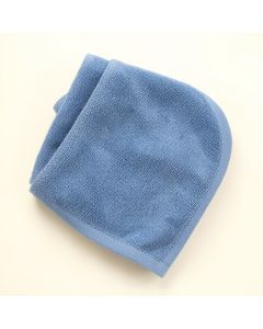 Fern Dell Bath Towel - Blue (synthetic illustration; no displayed measurements)
