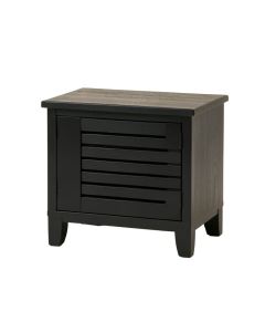 Field Dale Nightstand - Black (synthetic illustration; no displayed measurements)