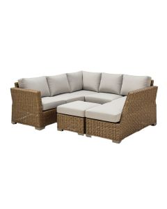 Deminous Patio Sectional With Cushions (synthetic illustration; no displayed measurements)