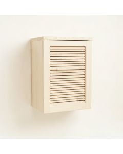 Olive Bend Wall-Mounted Laundry Cabinet - Ivory (synthetic illustration; no displayed measurements)