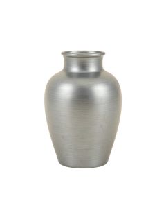 Laurel Crest Empty Decorative Vase - Gray