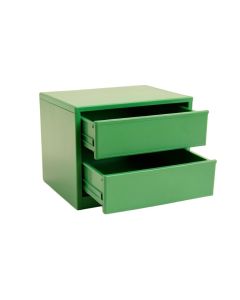 Dawn Bluff Small-Parts Storage Drawer Cabinet - Green