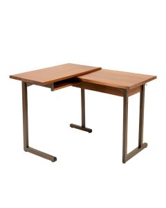 Aracelli L-Shaped Writing Desk With Hutch (synthetic illustration; no displayed measurements)