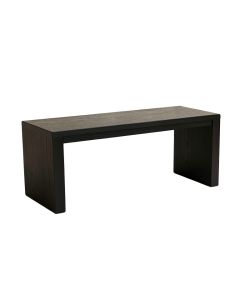 Stone Bridge Indoor Bench - Black (synthetic illustration; no displayed measurements)