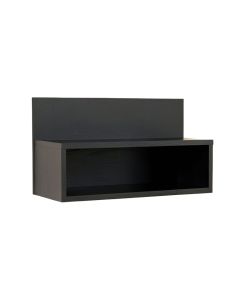 Shore Bluff Wall-Mounted Shelf - Black