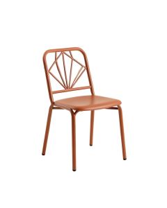 Wren Edge Dining Chair - Terracotta