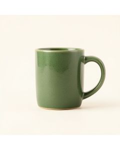 Summit Arc Ceramic Mug - Green (synthetic illustration; no displayed measurements)