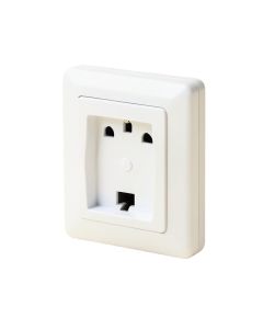 Snap-On Usb Wall Power Holder Duplex Outlet Wall Plate
